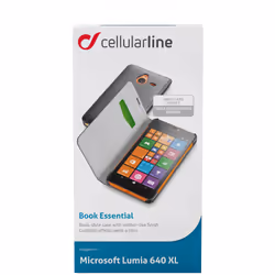 Cellularline BOOKESSENL640XLK coque de protection pour téléphones portables Folio Noir