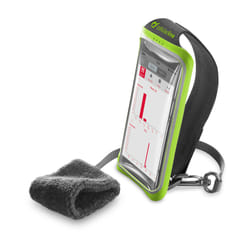 Cellularline Handband 13,2 cm (5.2") Boîte à brassard Noir, Vert