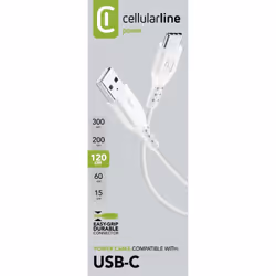 Cellularline Power Cable 120cm - USB-C