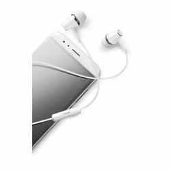Cellularline AUINEARW, Avec fil, Appels/Musique, Casque, Blanc