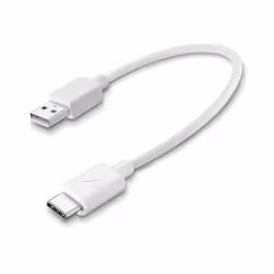 Cellularline USBDATACTRUSBCW, 0,15 m, USB A, USB C, USB 2.0, Blanc