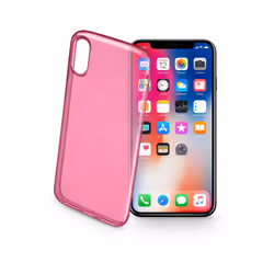 Cellularline COLORCIPHXP, Housse, Apple, iPhone X, 14,7 cm (5.8"), Rose, Translucide