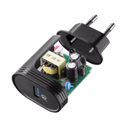Cellularline USB Charger 18W - Huawei, Xiaomi, Wiko, Asus and other smartphone - Vue supplémentaire 2