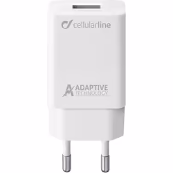 Cellularline ACHSMUSB15WW, Intérieure, Secteur, 1 m, Blanc