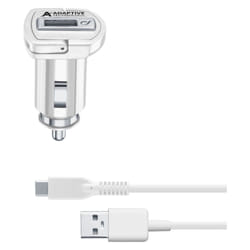 Cellularline CBRSMKIT15WTYCW chargeur d'appareils mobiles Universel Blanc Allume-cigare Auto