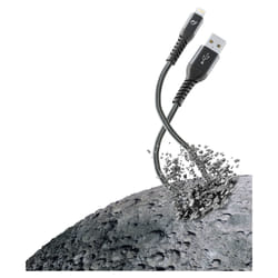 Cellularline TETRACABMFI2MK câble Lightning 2 m Noir, Gris