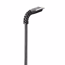 Cellularline TETRACABMFI2MK câble Lightning 2 m Noir, Gris