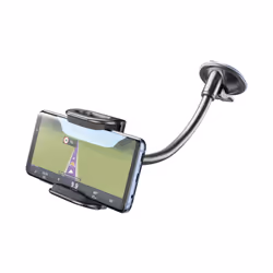 Cellularline Hug Flexi XL - Universal, Mobile/smartphone, Support passif, Voiture, Intérieure, Noir, Gris