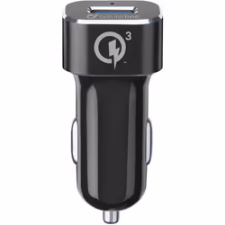 Cellularline TETRCBRHUKITQCTYC Universel Noir Allume-cigare Charge rapide Auto