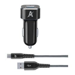 Cellularline TETRCBRSMKIT15WTYC chargeur d'appareils mobiles Universel Noir Allume-cigare Auto