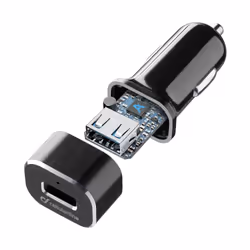 Cellularline TETRCBRSMKIT15WTYC chargeur d'appareils mobiles Universel Noir Allume-cigare Auto