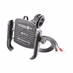 Cellularline SMMOTOCRABUSB, Mobile/smartphone, Support passif, Moto, Noir