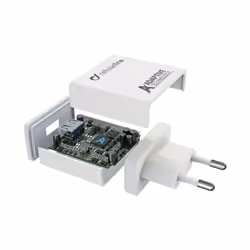 Cellularline ACHKIT15WTYCTABW chargeur d'appareils mobiles Universel Blanc Secteur Intérieure