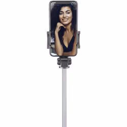 Cellularline Freedom bâton support pour selfies Smartphone Noir, Argent - Vue supplémentaire 4