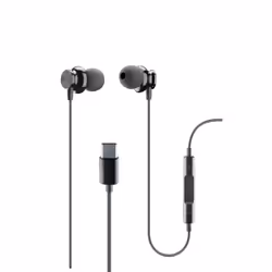 Cellularline SPARROW, Avec fil, Casque, Noir