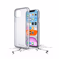 Cellularline Clear Strong - iPhone 11, Housse, Apple, iPhone 11, 15,5 cm (6.1"), Transparent