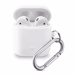 Cellularline Bounce - AirPods 1&2, Emplacement, Silicone, 38 g, Blanc
