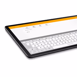 Cellularline TEMPGLASSGTABS6105 protection d'écran de tablette Protection d'écran transparent Samsung 1 pièce(s) - Vue supplémentaire 2