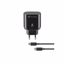 Cellularline ACHSMKITC2CPD25WK, Intérieure, Secteur, 0,1 m, Noir
