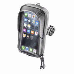 Interphone MASTER - GRAND ÉTUI UNIVERSEL AVEC ZIP, Mobile/smartphone, Support passif, Vélo/voiture, Moto, Noir