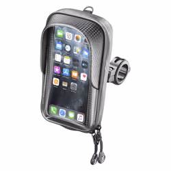 Interphone MASTER - ÉTUI UNIVERSEL AVEC ZIP, Mobile/smartphone, Support passif, Vélo/voiture, Noir