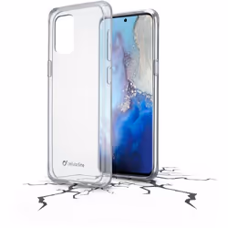 Cellularline CLEARDUOGALS11ET, Housse, Samsung, Galaxy S20, 15,8 cm (6.2"), Transparent