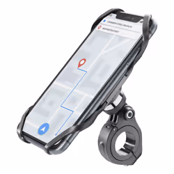 Cellularline BIKEHOLDERPROK, Mobile/smartphone, Support passif, Vélo, Noir
