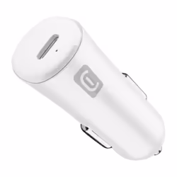 Cellularline USB-C Car Charger 20W - iPhone 8 or later, Auto, Allume-cigare, Blanc