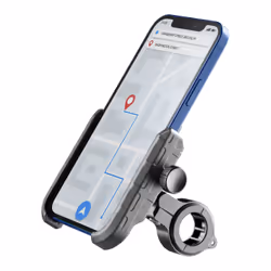 Cellularline Rider Steel, Mobile/smartphone, Vélo, Moto, Noir