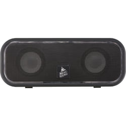 Music Sound Stripe LED Enceinte portable stéréo Noir 6 W