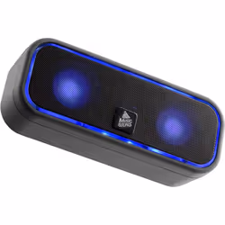 Music Sound Stripe LED Enceinte portable stéréo Noir 6 W