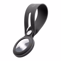 Cellularline Loop - AirTag, Emplacement, Noir, Key finder case, Silicone, Apple AirTag, 18 g