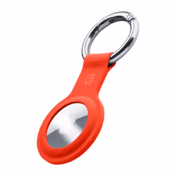 Cellularline Key Ring - AirTag, Emplacement, Rouge, Key finder case, Silicone, Apple AirTag, 22 g