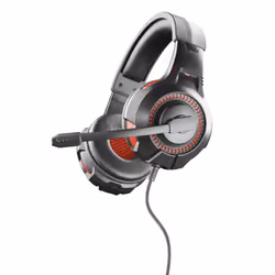 Music Sound GAMING HEADPHONES, Avec fil, Jouer, Casque, Noir