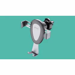 PLOOS Gravity in-car holder for air vents - Universal, Mobile/smartphone, Support passif, Voiture, Noir