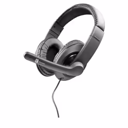 Cellularline Join, Avec fil, Bureau/Centre d'appels, Casque, Noir