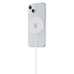Cellularline Mag Écouteurs, Smartphone, Smartwatch Blanc USB Recharge sans fil Intérieure