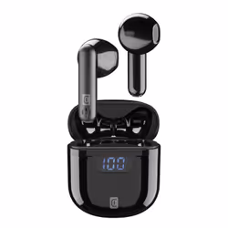 Cellularline Seek, True Wireless Stereo (TWS), Appels/Musique, 32 g, Casque, Noir