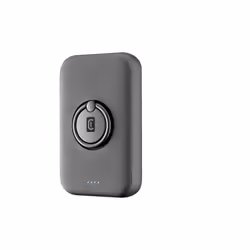 Cellularline Wireless Power Bank MAG 5000, 5000 mAh, Recharge sans fil, Noir