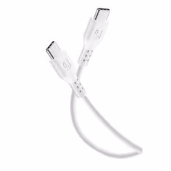 Cellularline Power Cable, 3 m, USB C, USB C, Blanc