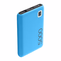 Cellularline ESSENCE Lithium Polymère (LiPo) 5000 mAh Noir, Bleu