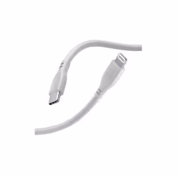 Cellularline Soft, 1,2 m, Lightning, USB C, Mâle, Mâle, Gris