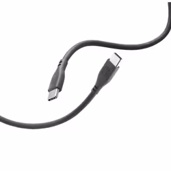 Cellularline Soft, 1,2 m, USB C, USB C, Noir