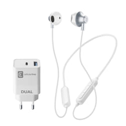 Cellularline CHARGE & MUSIC KIT Blanc