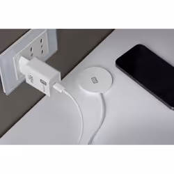 Cellularline Mag Kit Casque, Smartphone, Smartwatch Blanc Secteur, USB Recharge sans fil Intérieure