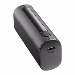 Cellularline Power Bank THUNDER 5000, 5000 mAh, Noir