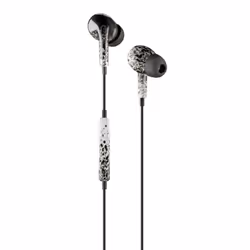 Music Sound ÉCOUTEURS FANTASY IN-EAR, Avec fil, 20 - 20000 Hz, Appels/Musique, Casque, Noir, Blanc