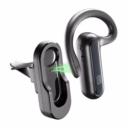 Cellularline CAR FLAT, Sans fil, Car/Home office, Casque, Noir