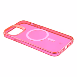 Cellularline Gloss Mag, Housse, iPhone 14, 15,5 cm (6.1"), Rose, Transparent, Blanc