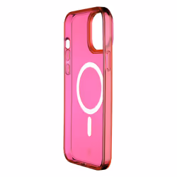 Cellularline Gloss Mag 6.1" Housse Rose, Transparent, Blanc